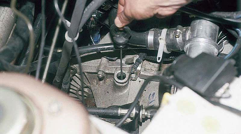 замена масляного фильтра